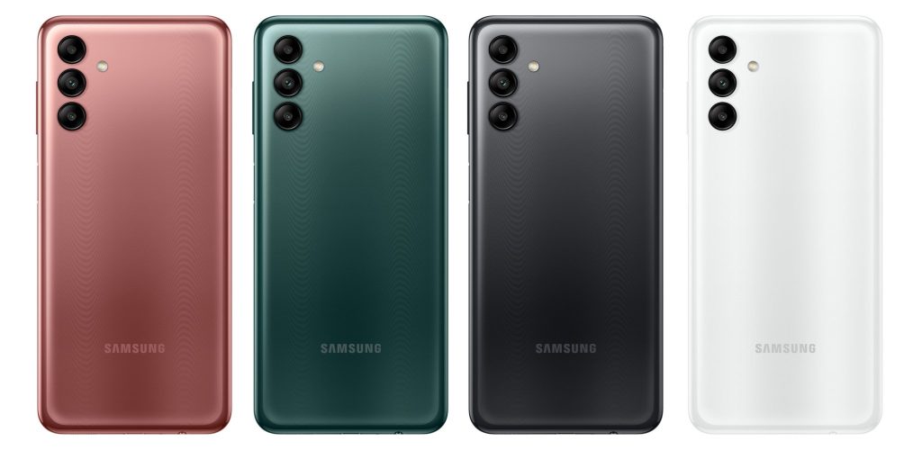 Samsung A04s Colors